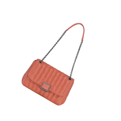 Női Longchamp Brioche M Crossbody Táska Rózsaszín | HU-JWC9631