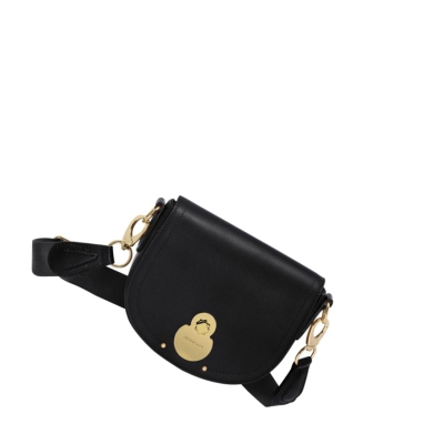 Női Longchamp Cavalcade S Crossbody Táska Fekete | HU-ZON8536