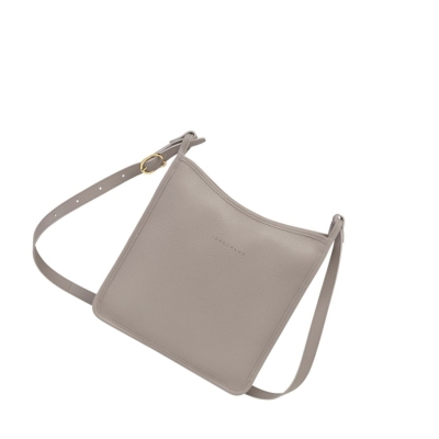 Női Longchamp Le Foulonné L Crossbody Táska Szürke | HU-ADM7392