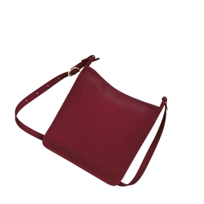 Női Longchamp Le Foulonné L Crossbody Táska Piros | HU-DEB9648