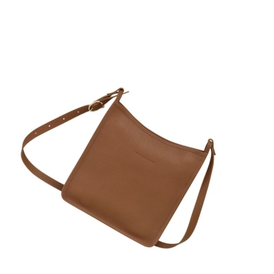 Női Longchamp Le Foulonné L Crossbody Táska Barna | HU-FME1896