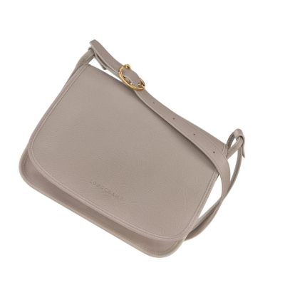 Női Longchamp Le Foulonné L Crossbody Táska Szürke | HU-VXG8935