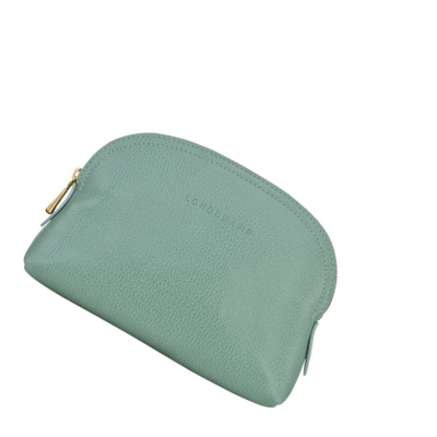 Női Longchamp Le Foulonné Pouches Kék | HU-NYL0127