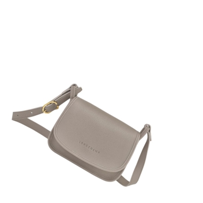 Női Longchamp Le Foulonné S Crossbody Táska Szürke | HU-UKP3750