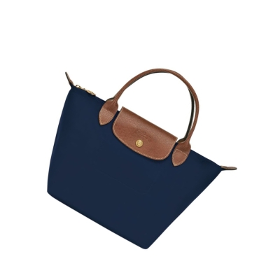 Női Longchamp Le Pliage Original S Kézitáska Sötétkék | HU-SCM6438