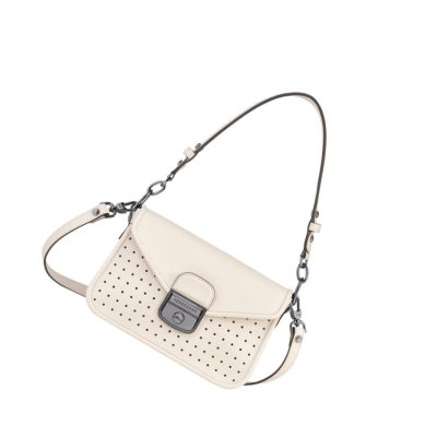 Női Longchamp Mademoiselle XS Crossbody Táska Bézs | HU-SLW6859