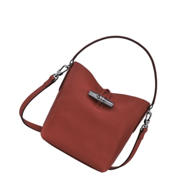 Női Longchamp Roseau Essential S Kézitáska Barna | HU-CIX0184